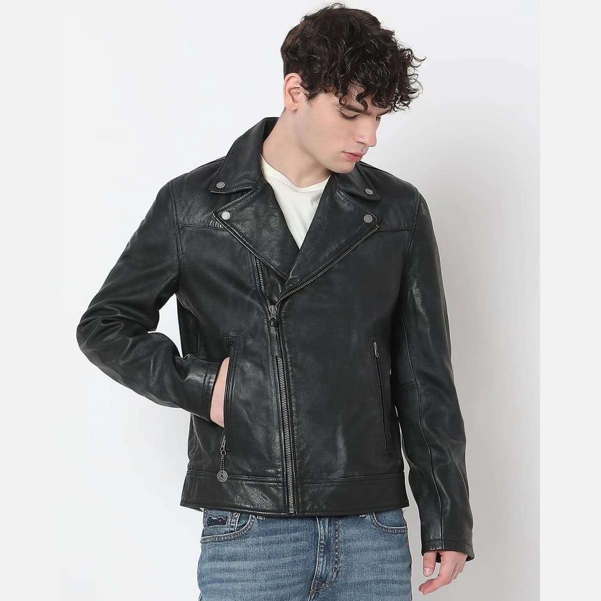 Leather Biker Jacket