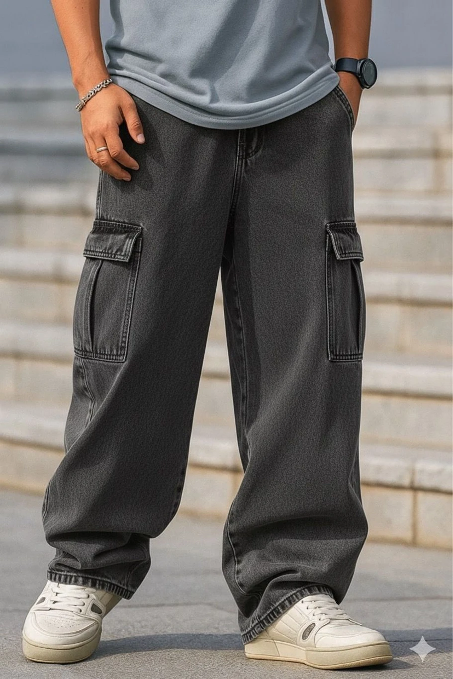 Cargo Style Jeans