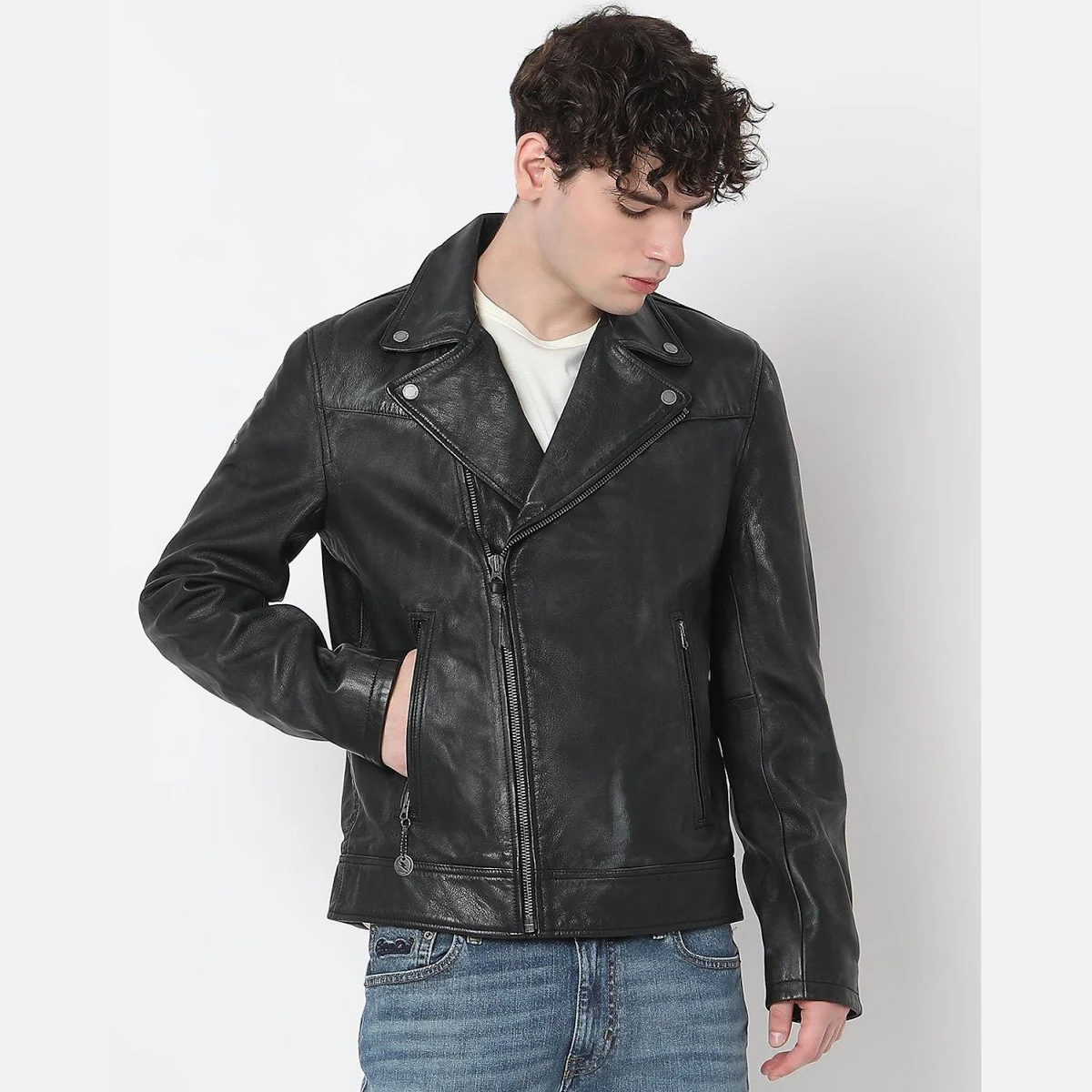 Leather Biker Jacket